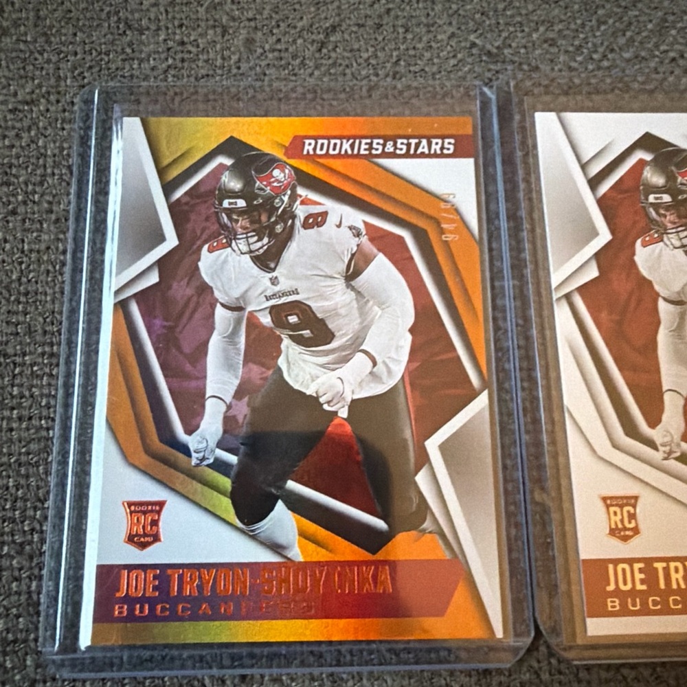 Joe Tryon-Shoyinka Rookies & Stars Rookie Card - Orange/White/Black